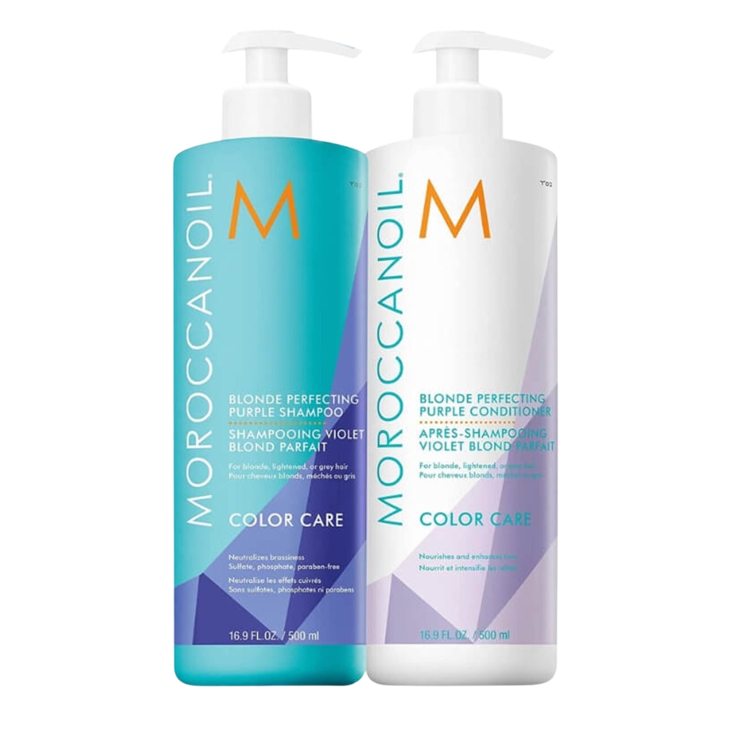 Moroccanoil | Blonde Purple Shampoo & Conditioner Duo 500ml