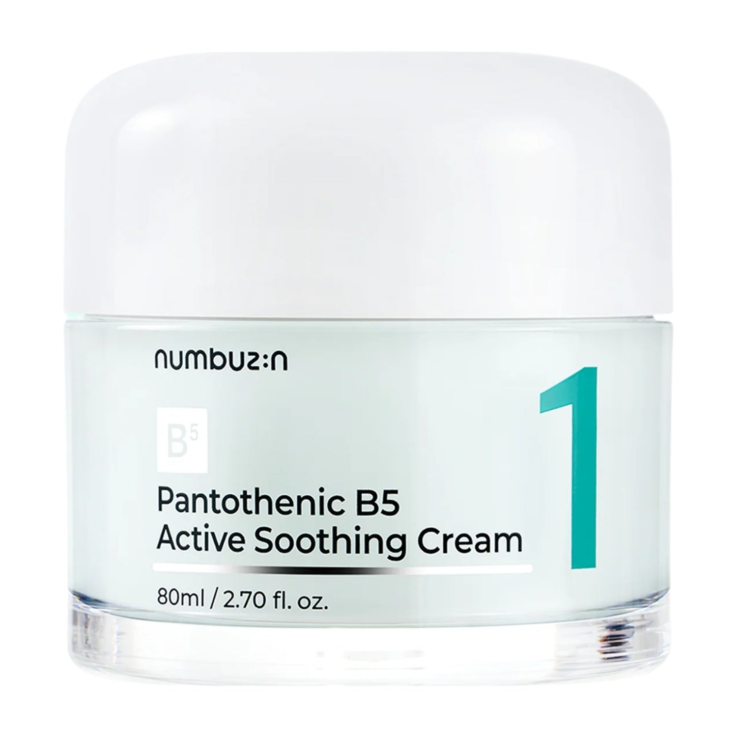 Numbuzin |  No.1 Pantothenic B5 Active Soothing Cream 80ml