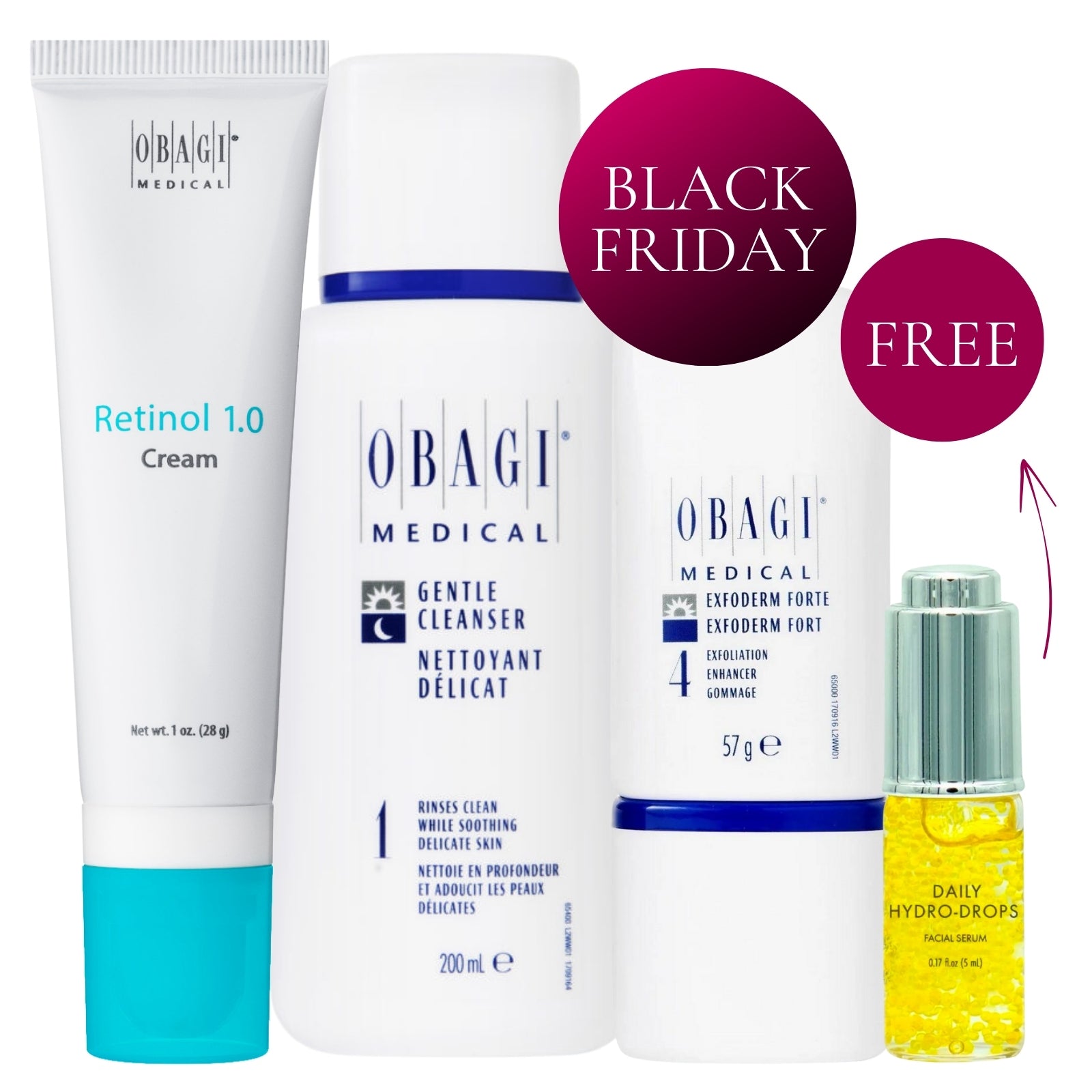 Obagi | Exfoliate & Cleanse Bundle Normal-Oily