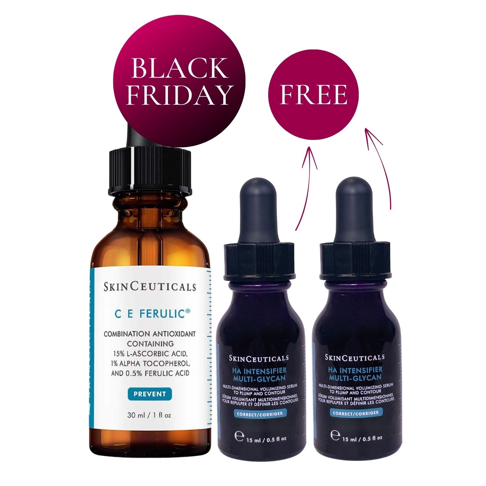 SkinCeuticals | C E Ferulic + HA Intensifier Double Up Black Friday Bundle