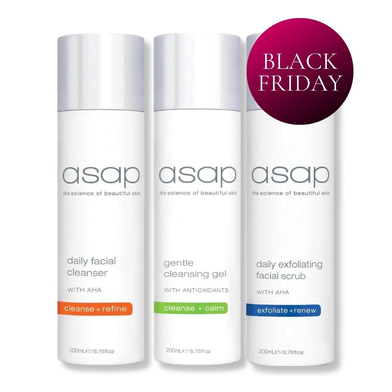 asap | Ultimate Cleansing Trio Bundle