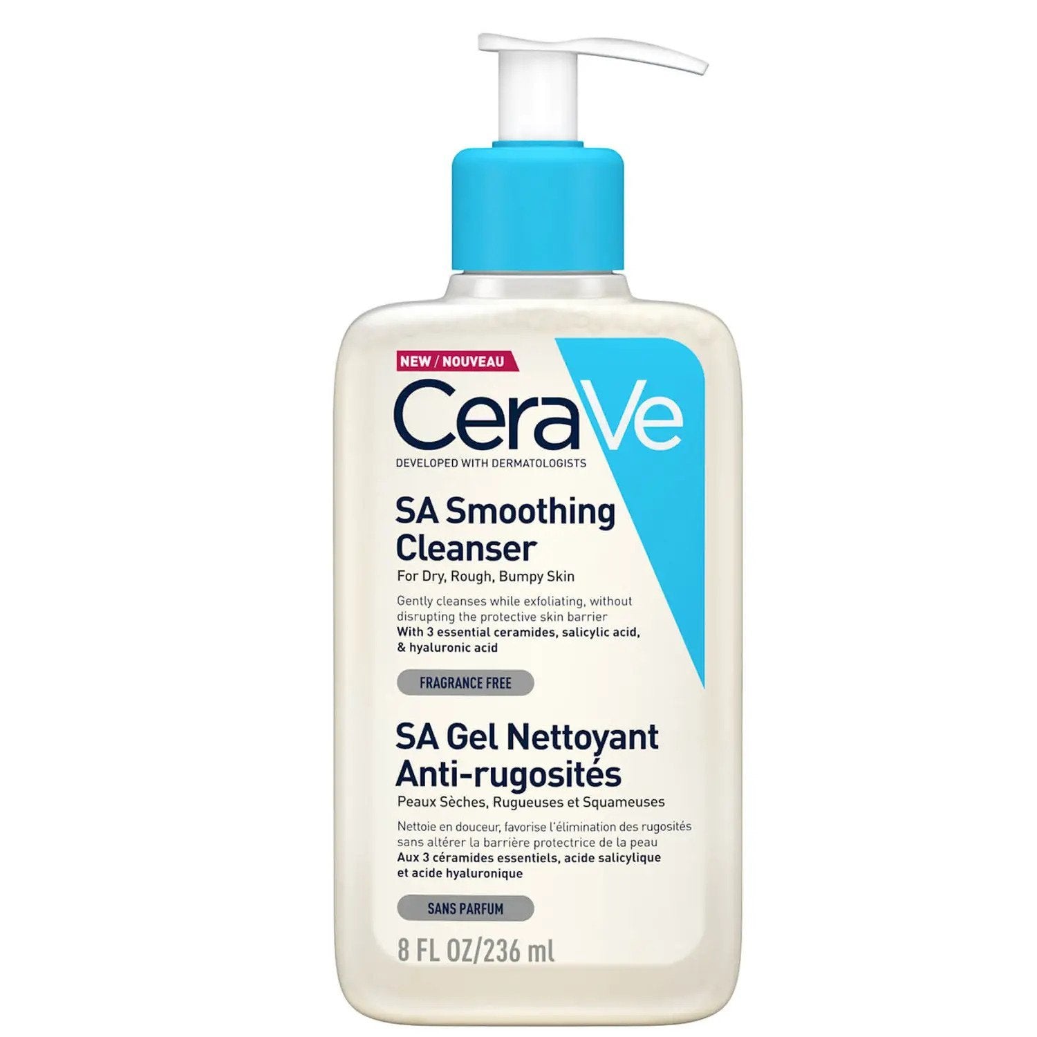 CeraVe CeraVe | SA Smoothing Cleanser | 236ml - SkinShop