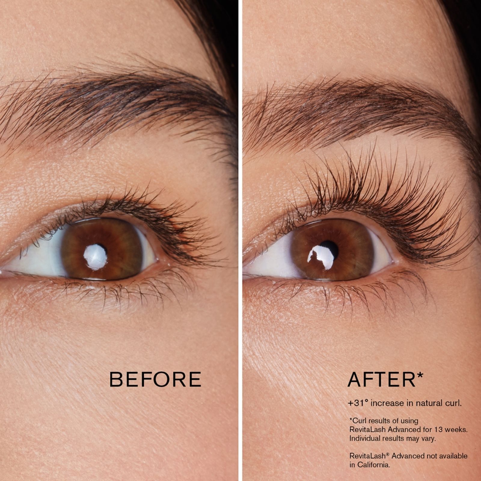 Revitalash Advanced EyeLash Conditioner Results SkinShop.ie