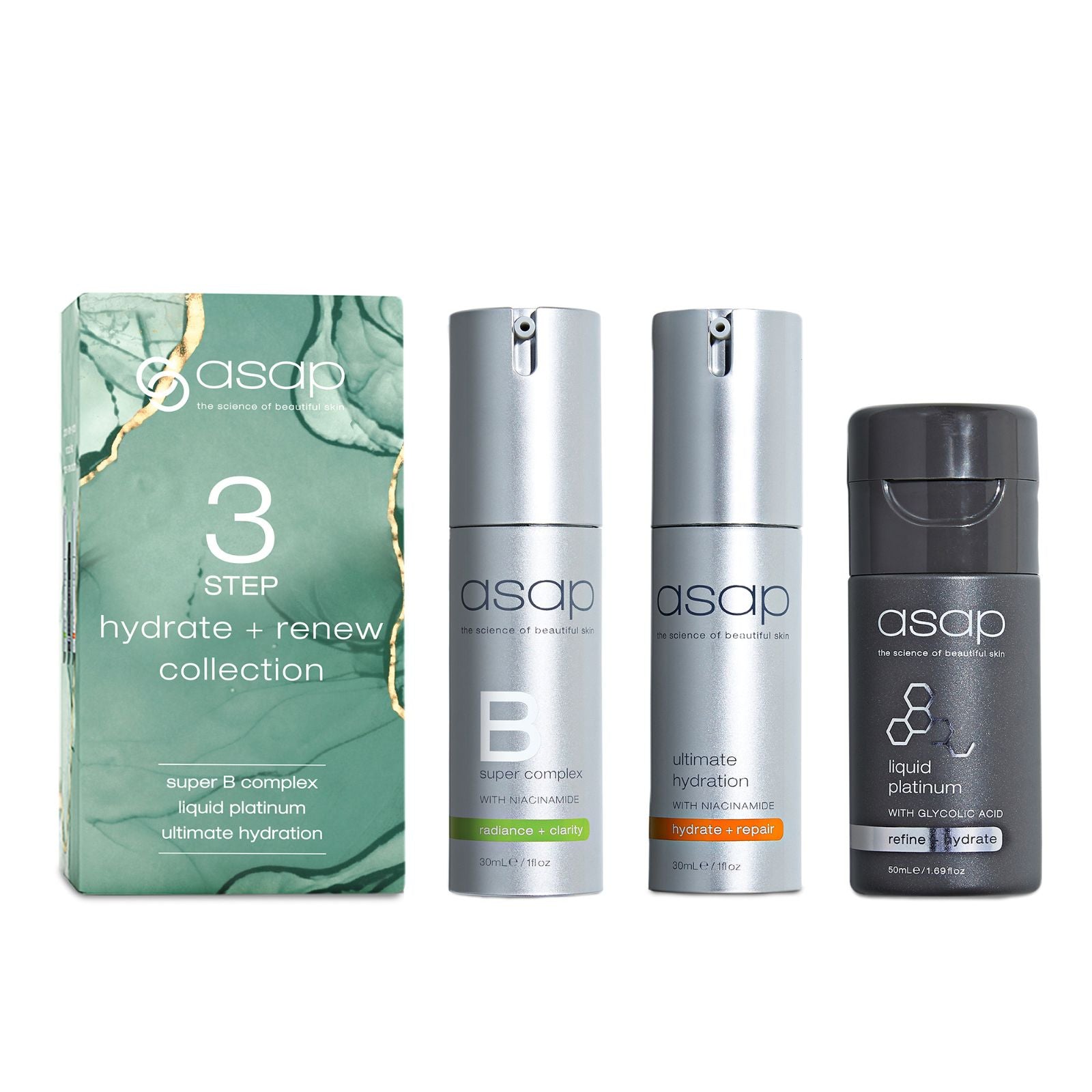 asap Hydrate & Renew Set - SkinShop