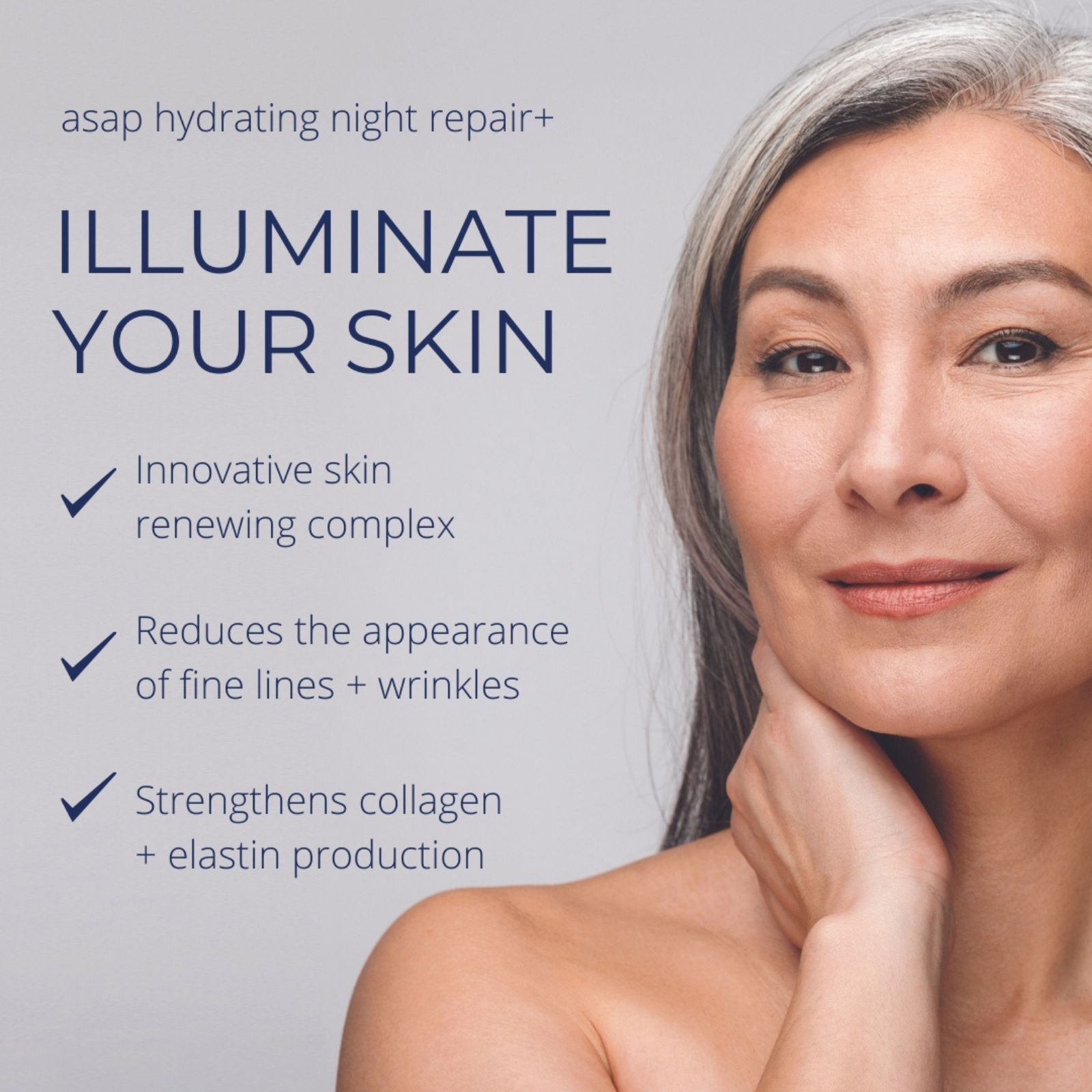 asap asap | Hydrating Night Repair+ | 50ml - SkinShop