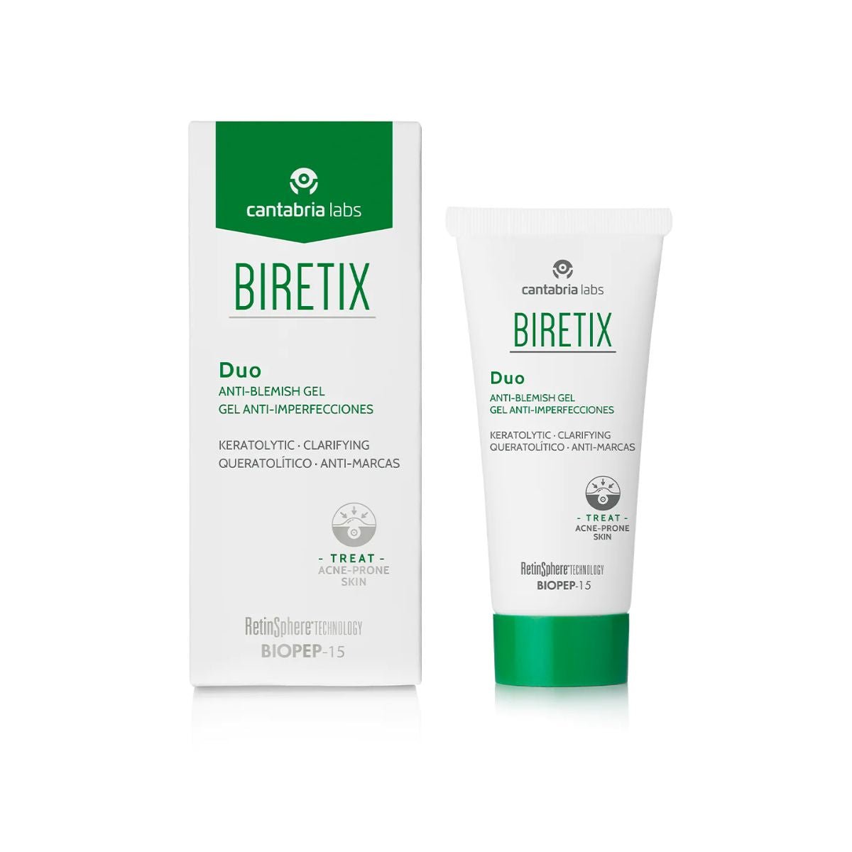 Biretix Biretix | Duo Anti-Blemish Gel | 30ml - SkinShop