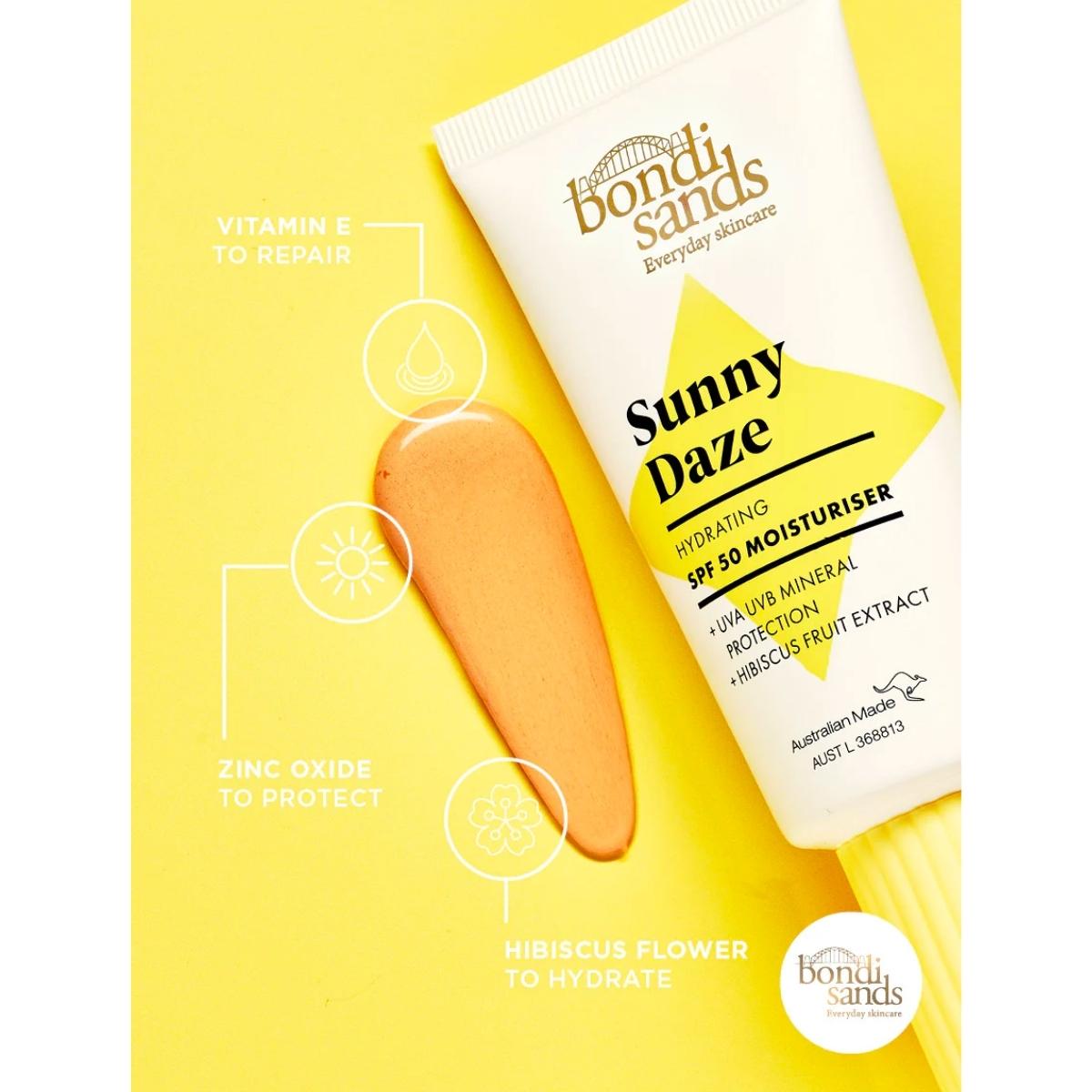 Bondi Sands Bondi Sands | Sunny Daze SPF50 Moisturiser | 50g - SkinShop