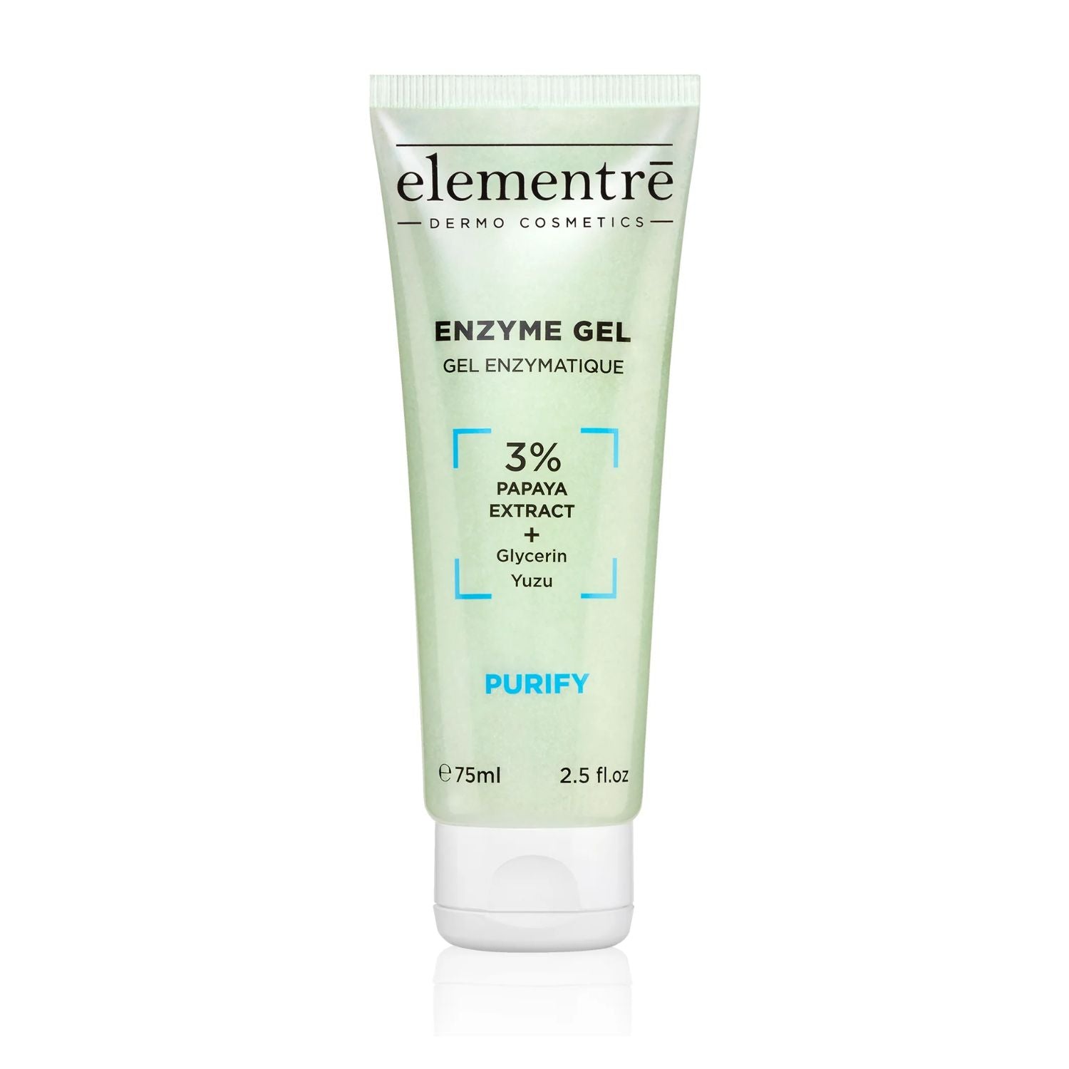 Elementre Dermo Cosmetics Elementre | 3% Papaya Enzyme Peel Gel | 75ml - SkinShop